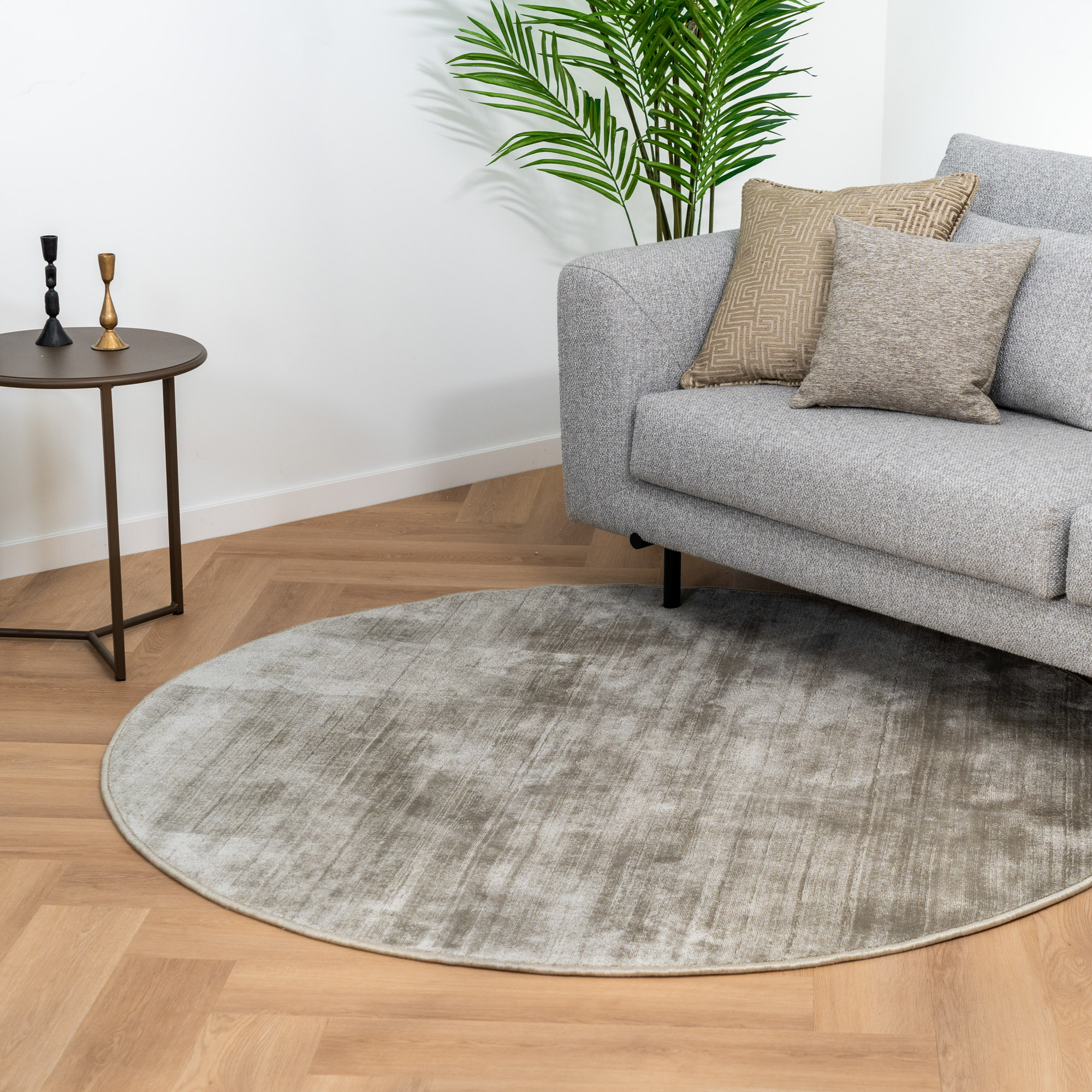 Rond Vloerkleed Xilento Rich Elephant