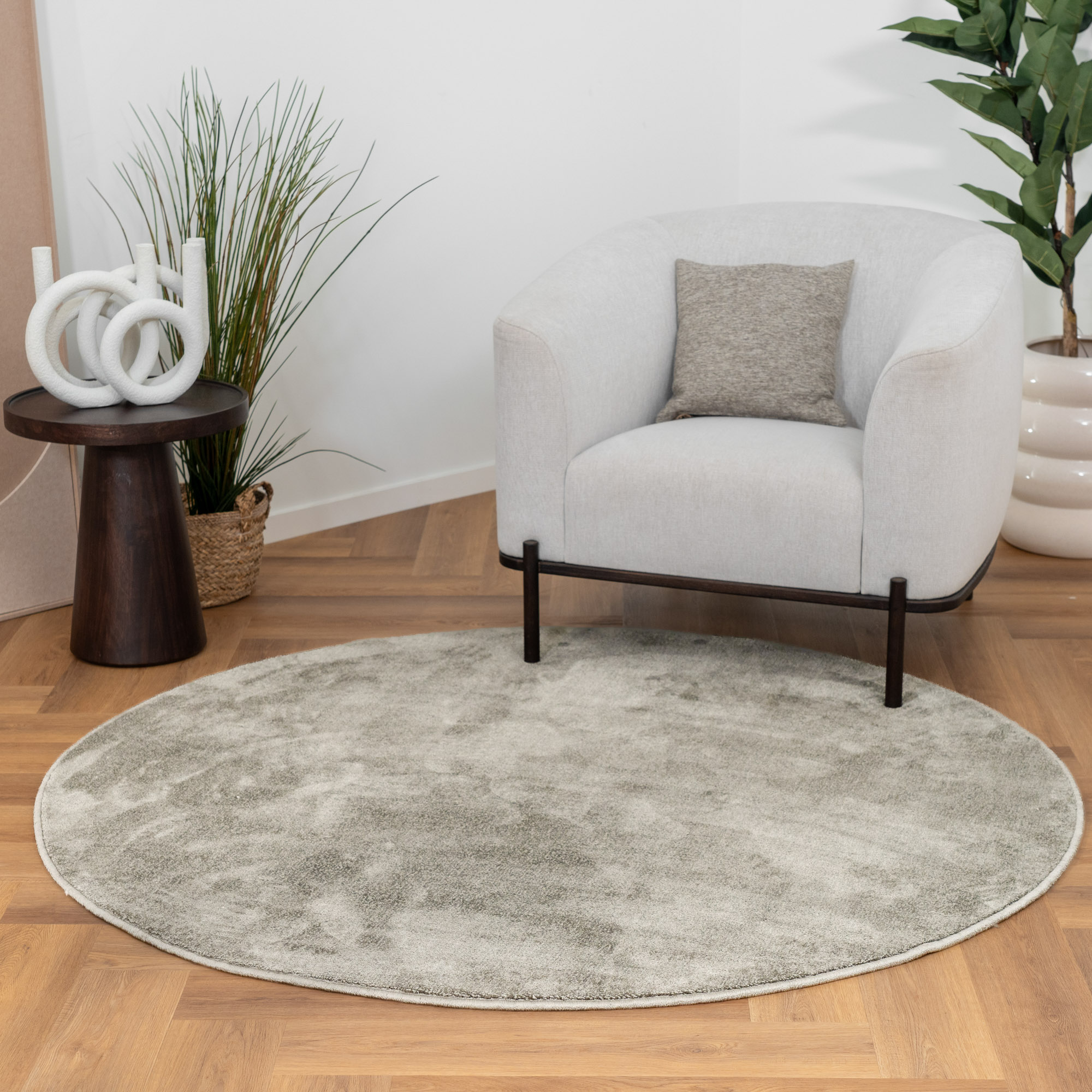 Rond Vloerkleed Xilento Glory Sand